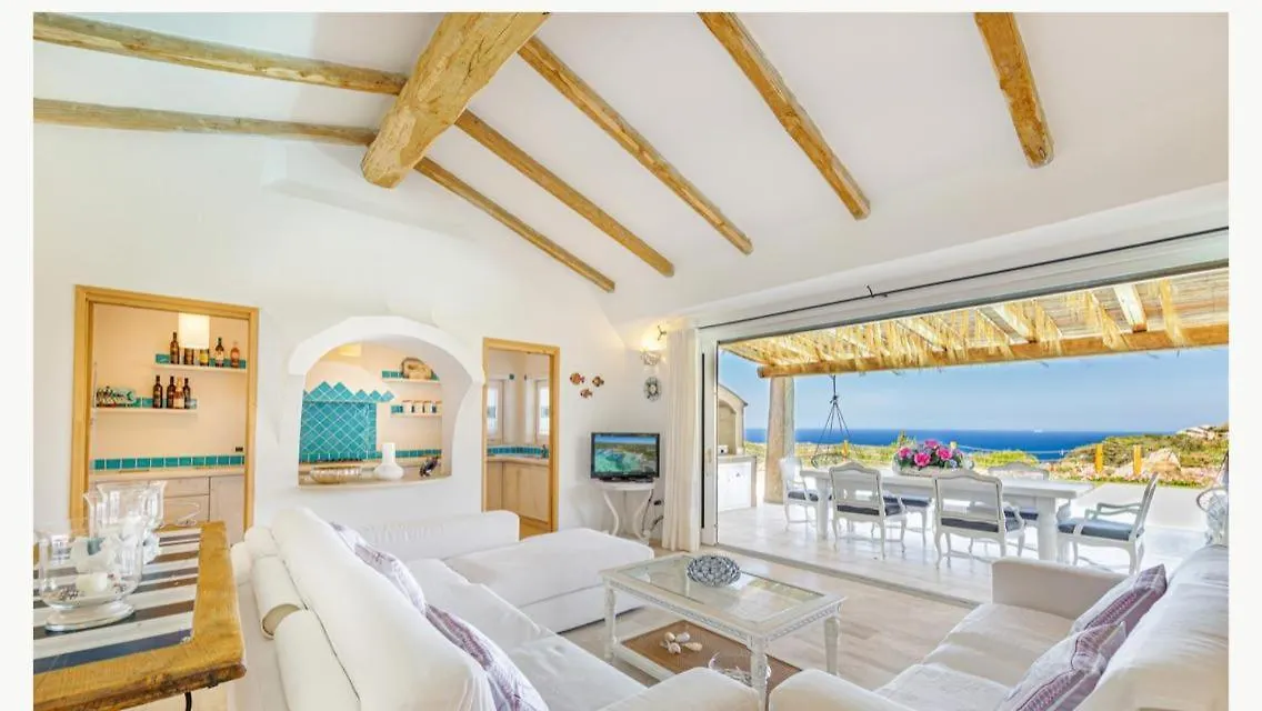 Sardinia Family Villas - Villa Mariapia With Private Pool And Seaview Porto Cervo